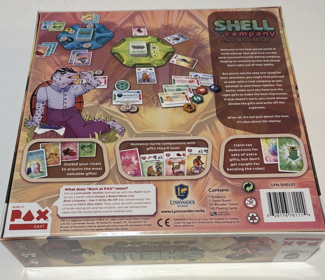 Shell Company Don’t Write Me Off BRAND NEW SEALED Lynnvander Studios PAX GenCon