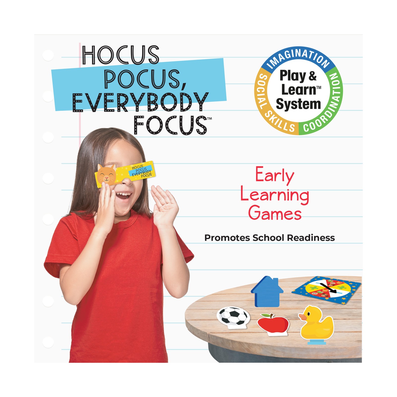 New – Briarpatch Hocus Pocus, Everybody Focus – Ages 3+ | 2-4 players