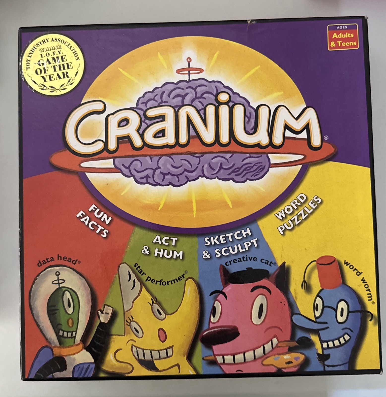 Assorted Games Box- Interactive Games+ 6 decks of cards