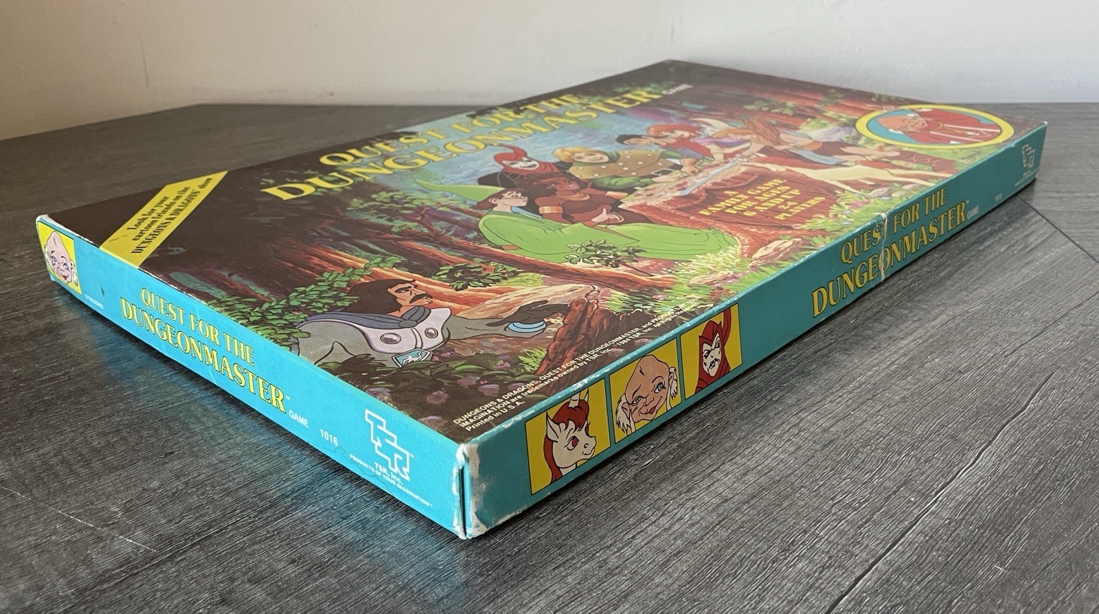 TSR Quest For The DungeonMaster Board Game 1984 Dungeons & Dragons 100% COMPLETE