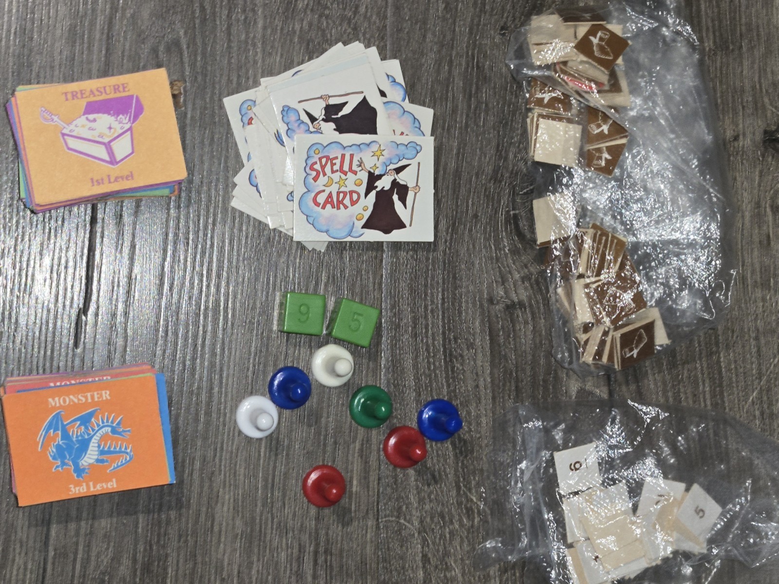 TSR Dungeon! Board Game 1981 VINTAGE – 99% COMPLETE W/INSERTS GREAT CONDITION!