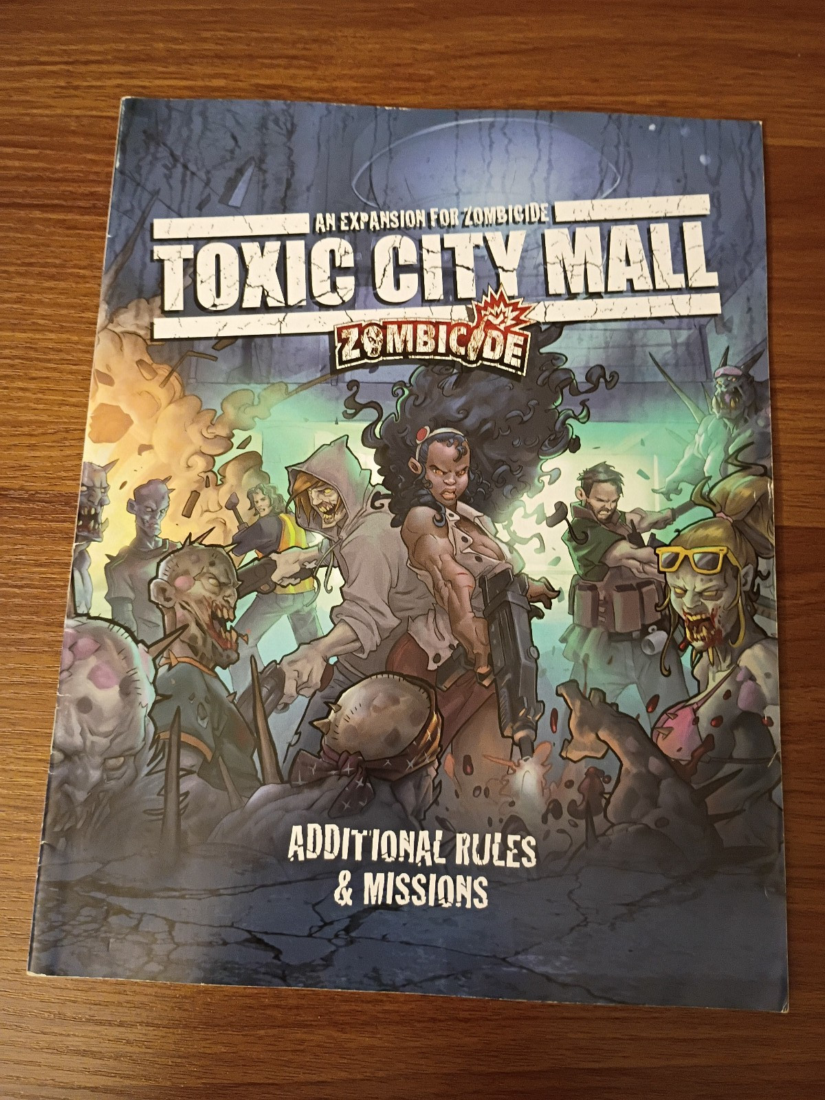 Zombicide Toxic City Mall Rulebook (Additional Rules & Missions)