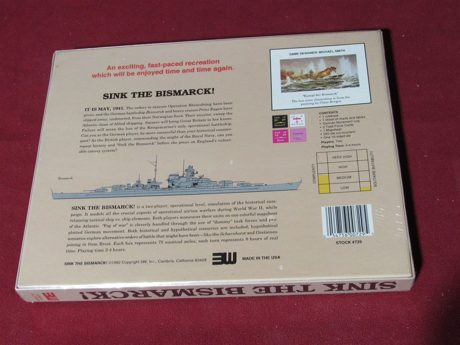 3W: Sink the Bismarck: Sealed