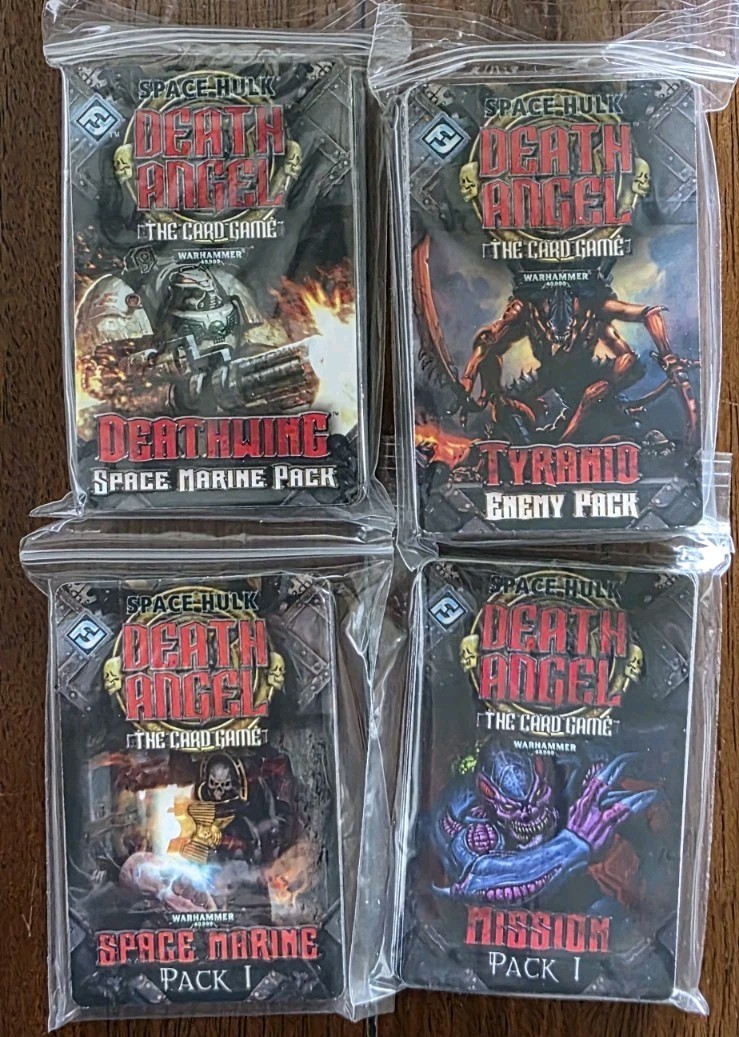 Space Hulk: Death Angel Card Game and 4 Expansions FFG Out of Print