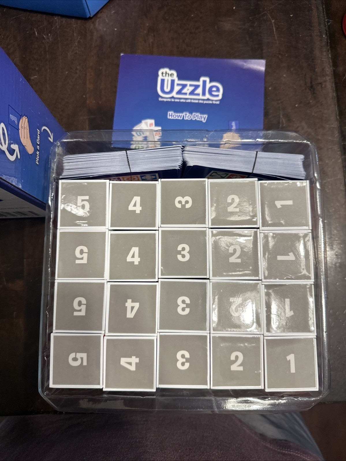 The Uzzle Board Game, Family Board Games for Children & Adults 100% Complete