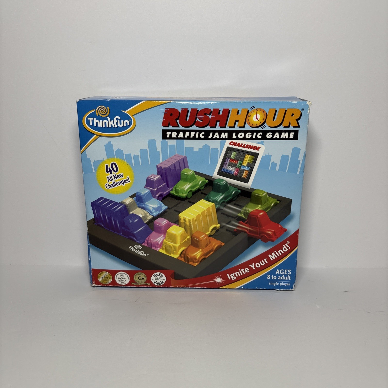 Rush Hour Traffic Jam Logic Game by Thinkfun 2010 Great Puzzle Game BRAND NEW!