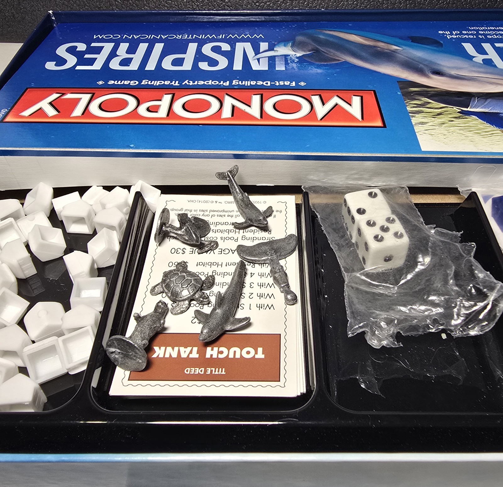 Monopoly Clearwater Marine Aquarium Dolphin Tale 100% Complete