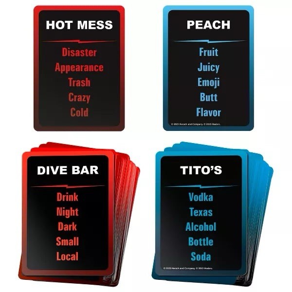 Hasbro Gaming Taboo Uncensored Board Game for Adults Ages 17+ Party Game