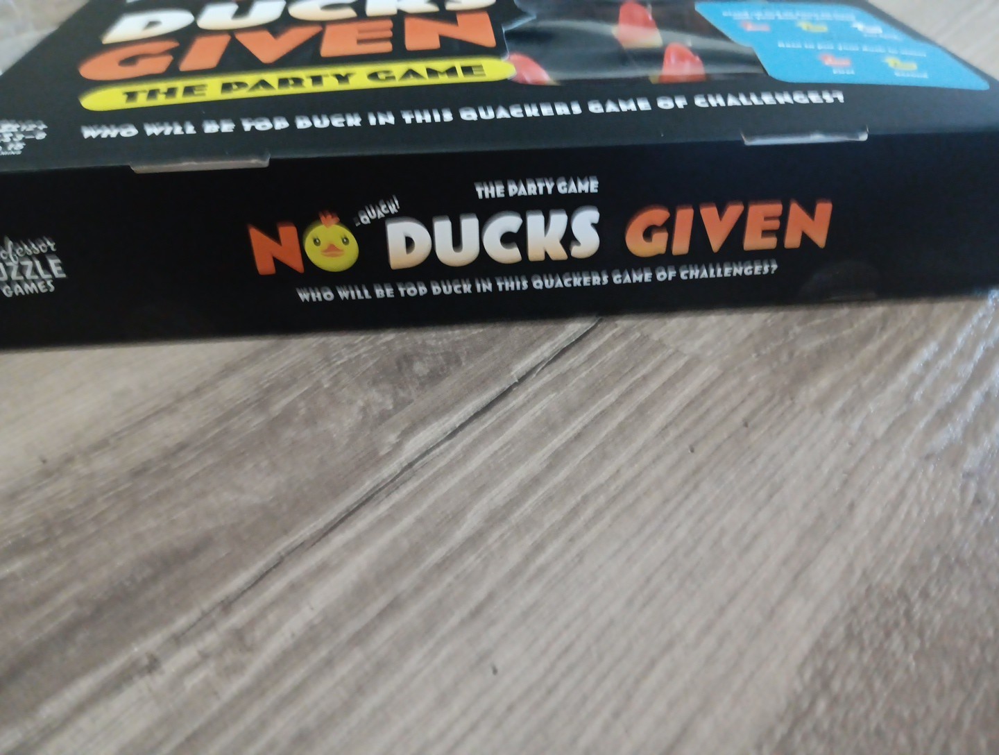Professor Puzzle Games NO DUCKS GIVEN Party Game 3-8 Players NEW SEALED RARE