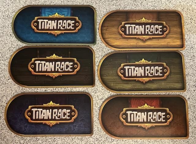Titan Race COMPLETE OPEN BOX board game by Fun Forge