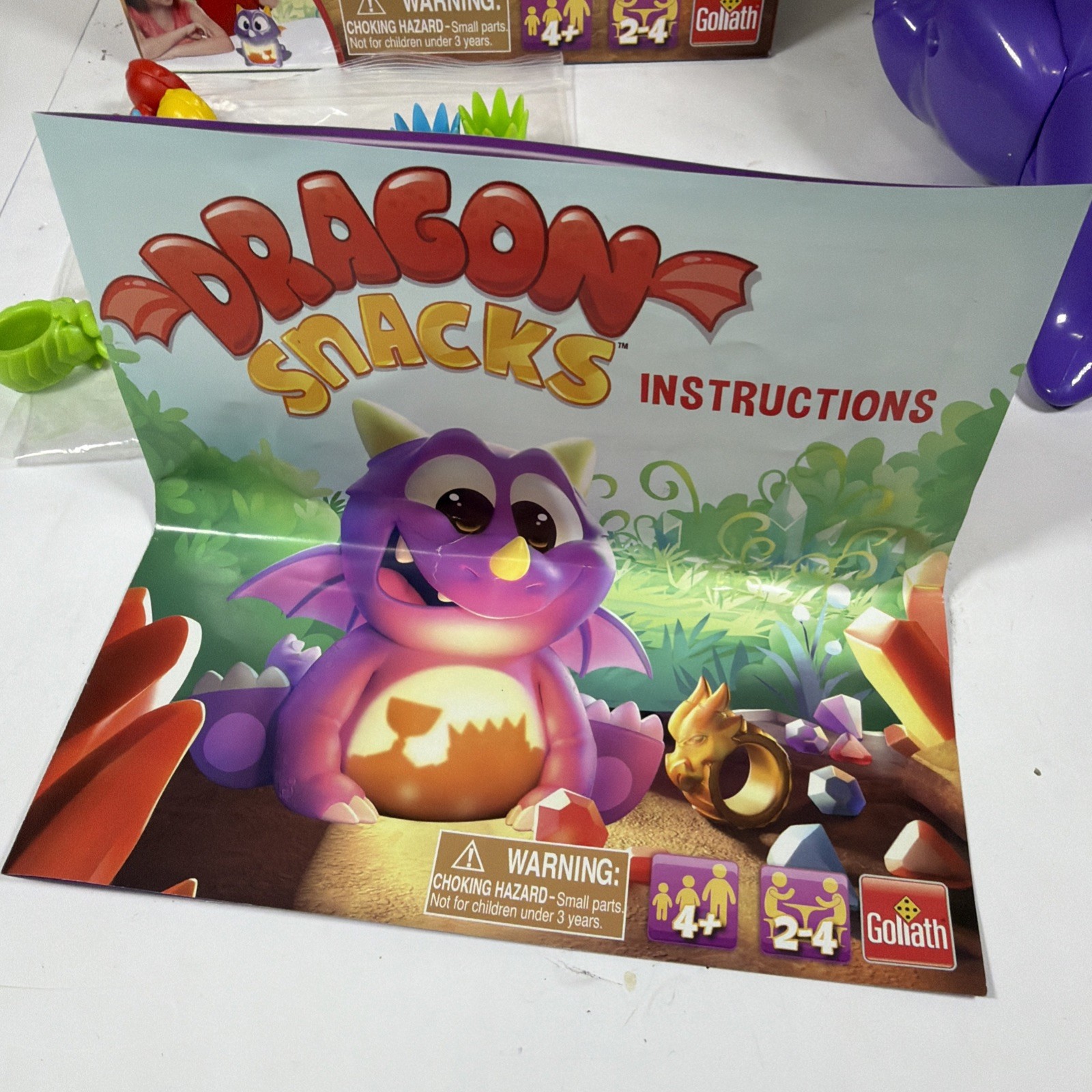 Dragon Snacks 2019 Game Goliath Complete Works Free Shipping