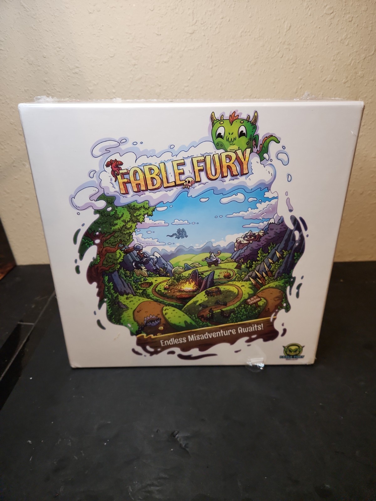 Fable Fury Cooperative Fantasy Roguelike Board Game Free Shipping READ