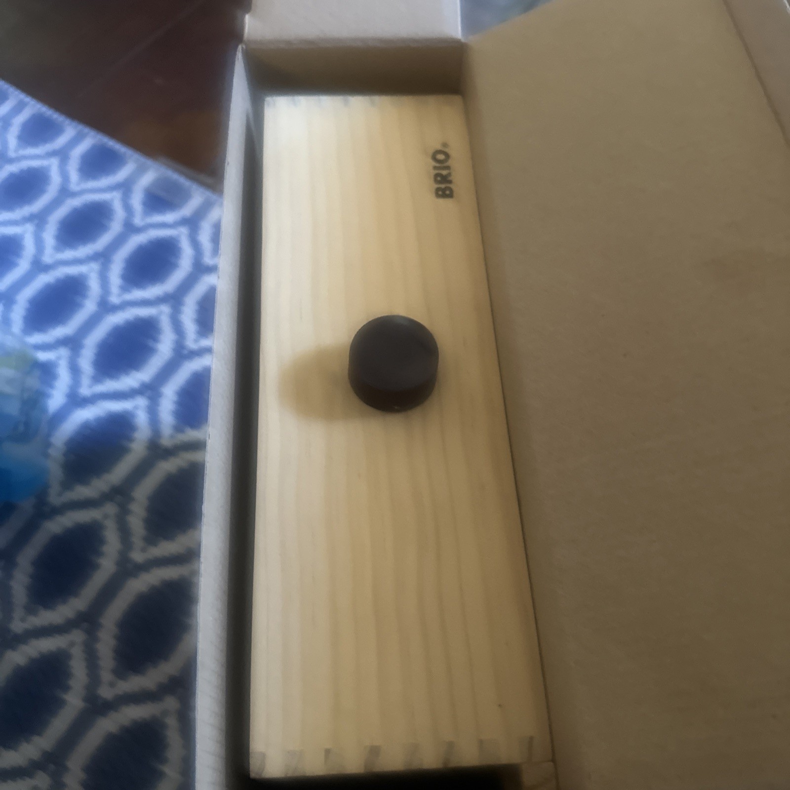 Brio Labyrinth Game #34000 2006 Complete EUC Wood Open Box