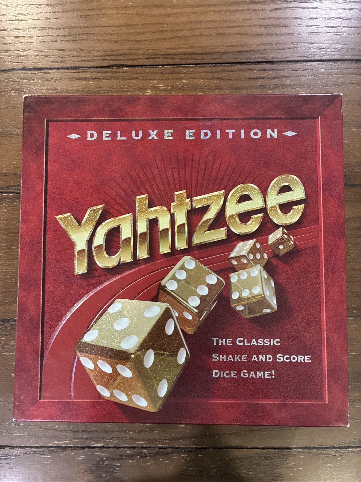 Yahtzee DELUXE Edition 100% COMPLETE Game Milton Bradley Vintage 1997