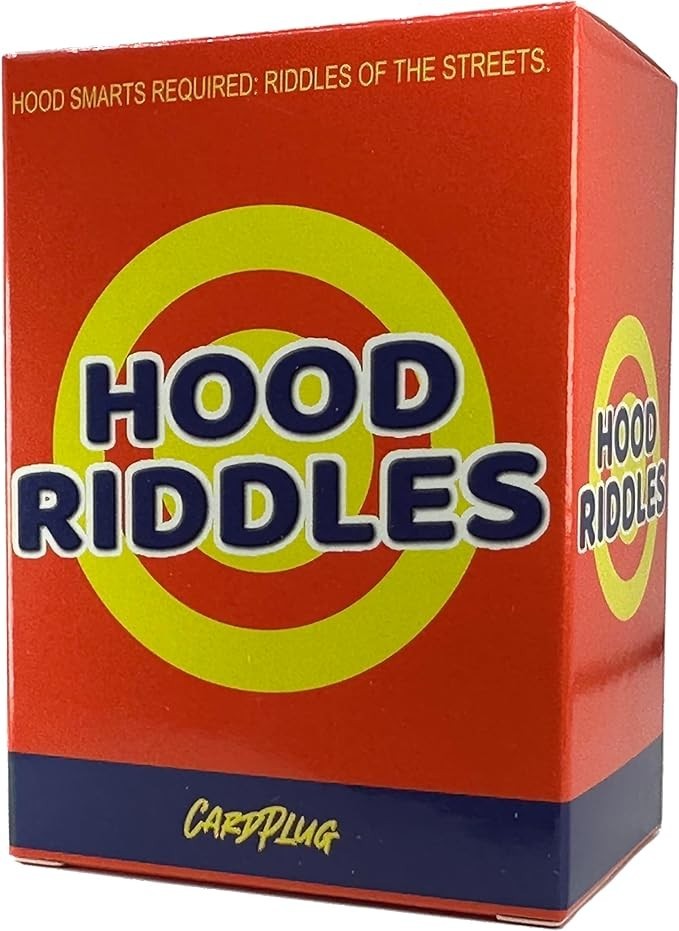 Hood Riddles: The Ultimate Black Culture Trivia Card Game New