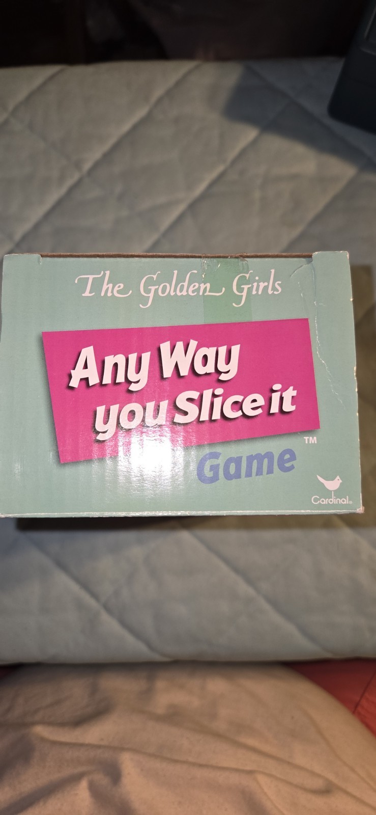 Cardinal the Golden Girls Any Way You Slice It Trivia Game NIP Sealed Item #1219