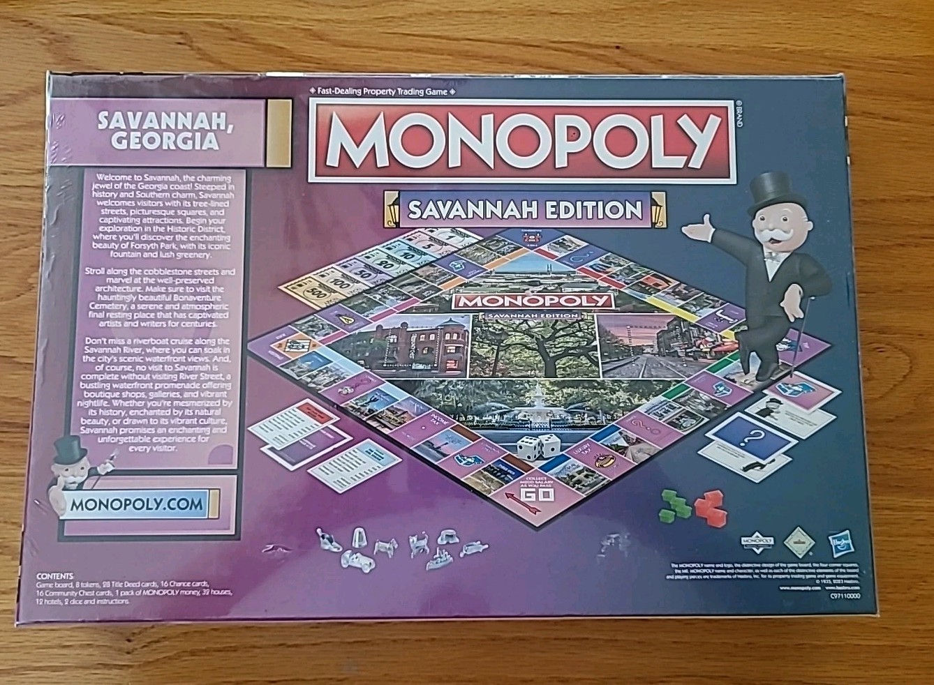Monopoly Savannah GA Board Game USA City Edition – New & Sealed