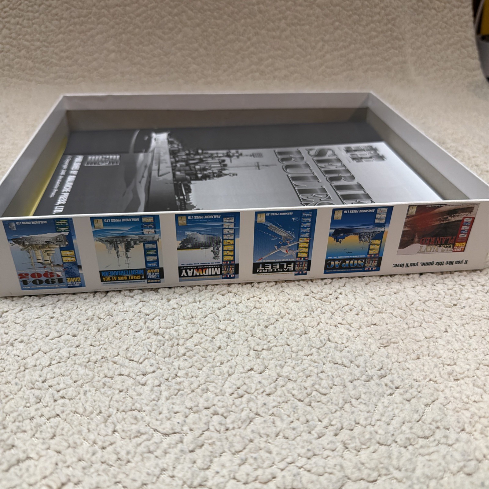 Bomb Alley Mediterranean Naval War 1940-43 Avalanche Press Unpunched Complete