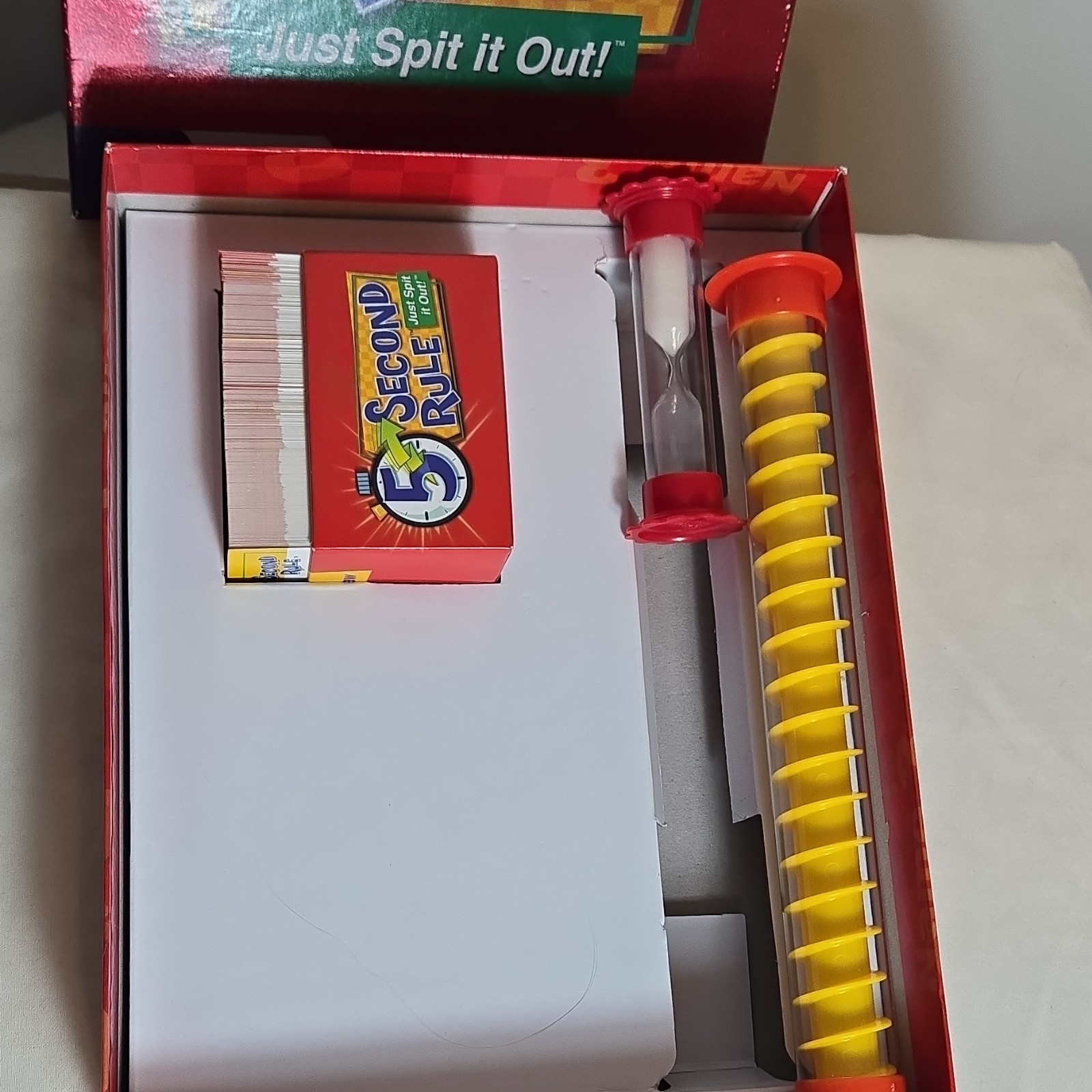 Patch Products 5 Second Rule Party Game Timer Cards Ages 10+ Complete