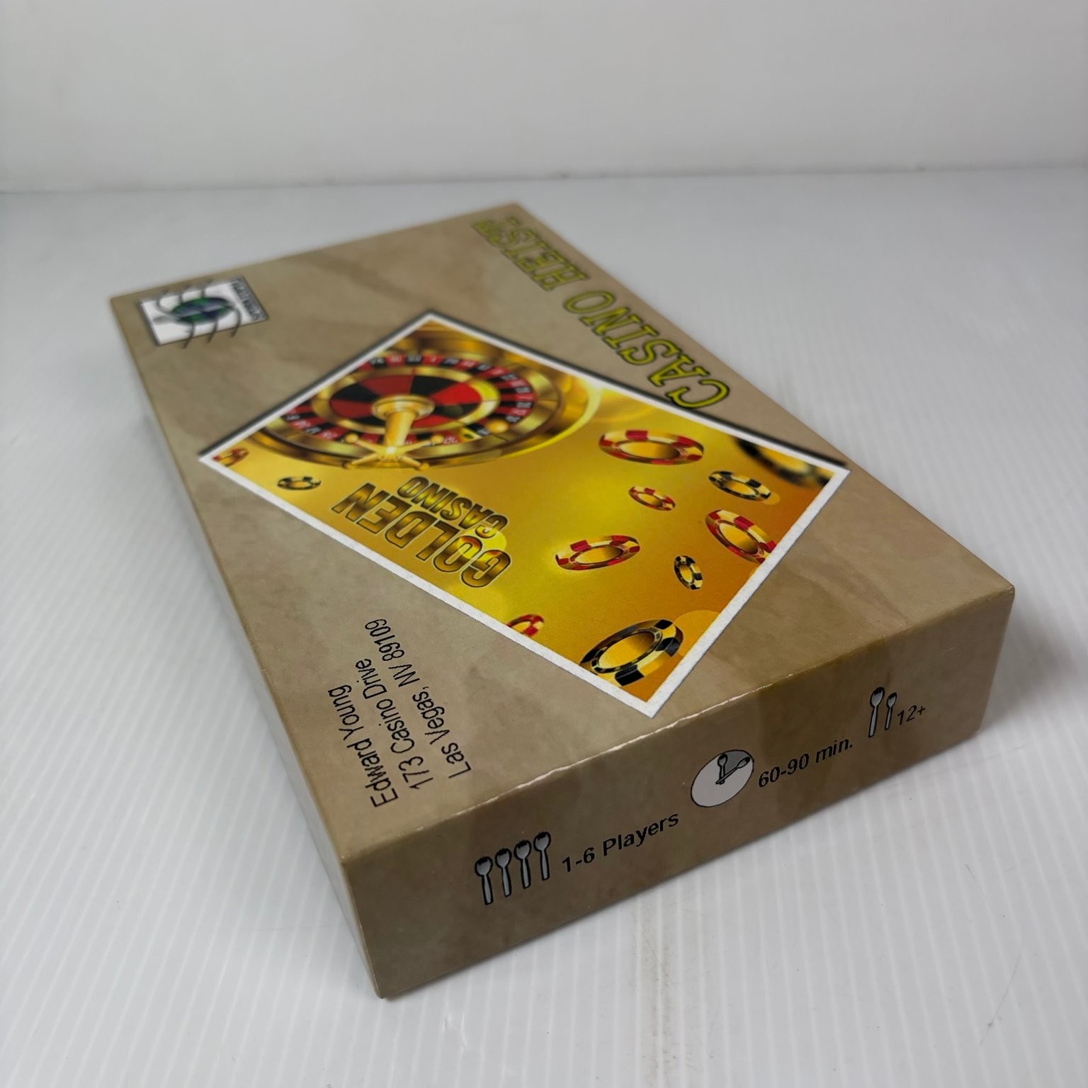 Golden Casino Casino Heist Sporktopia Games Board Game 1-6 Players Ages 12+ 2018