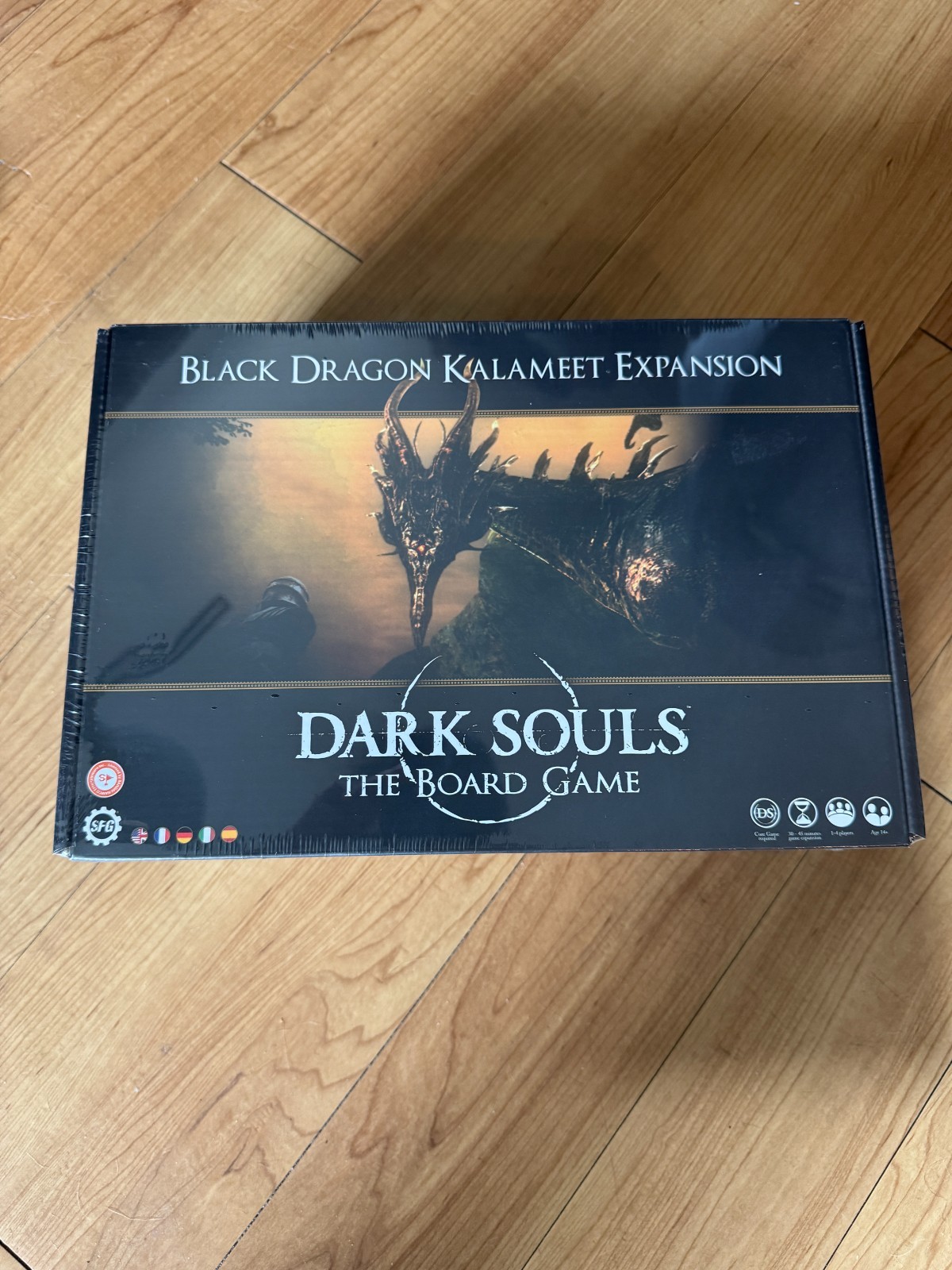 Dark Souls: The Board Game: Black Dragon Kalameet Expansion-NEW in Shrink.