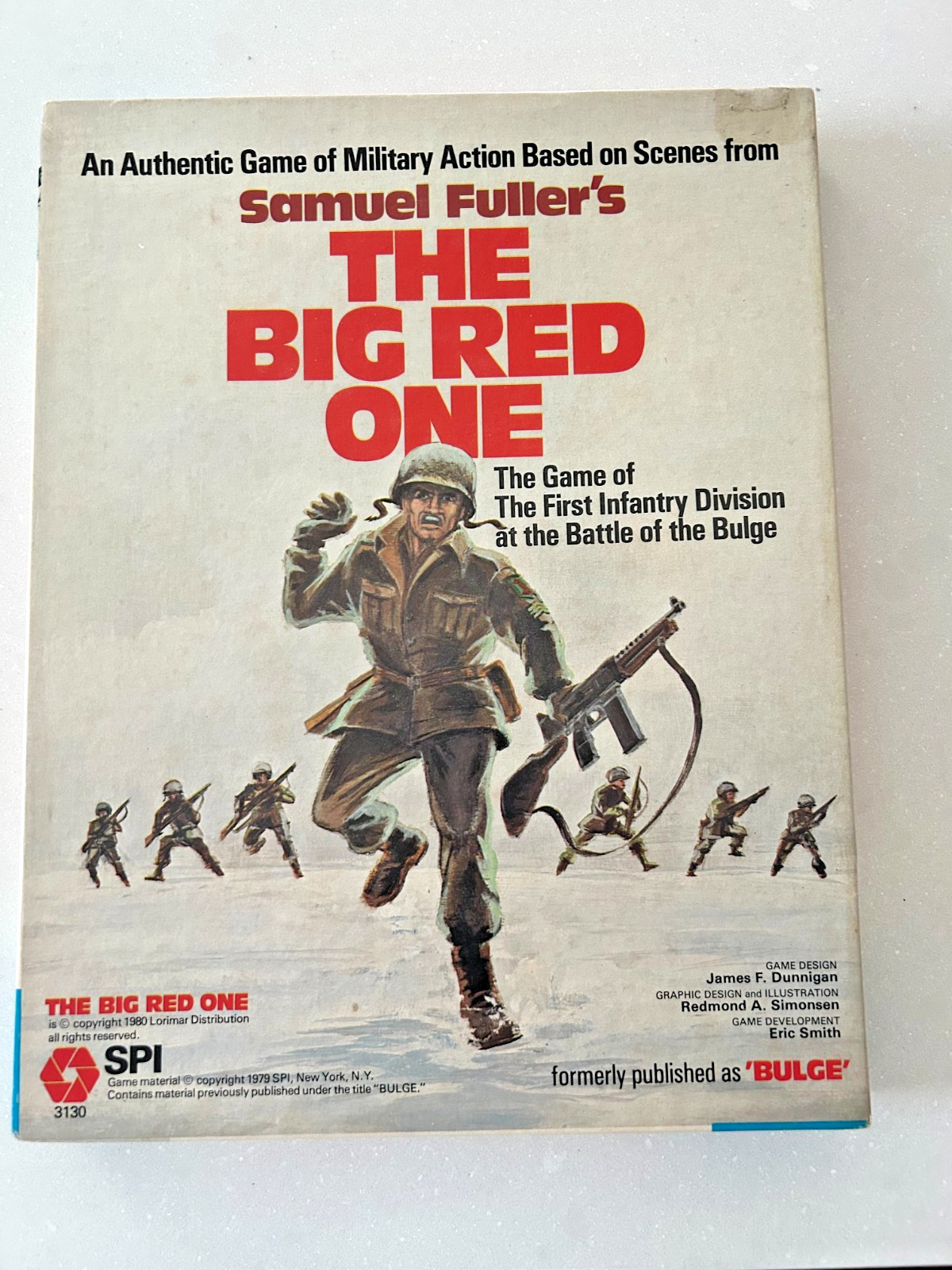 SPI board game, The Big Red One, First Division in the Battle of the Bulge