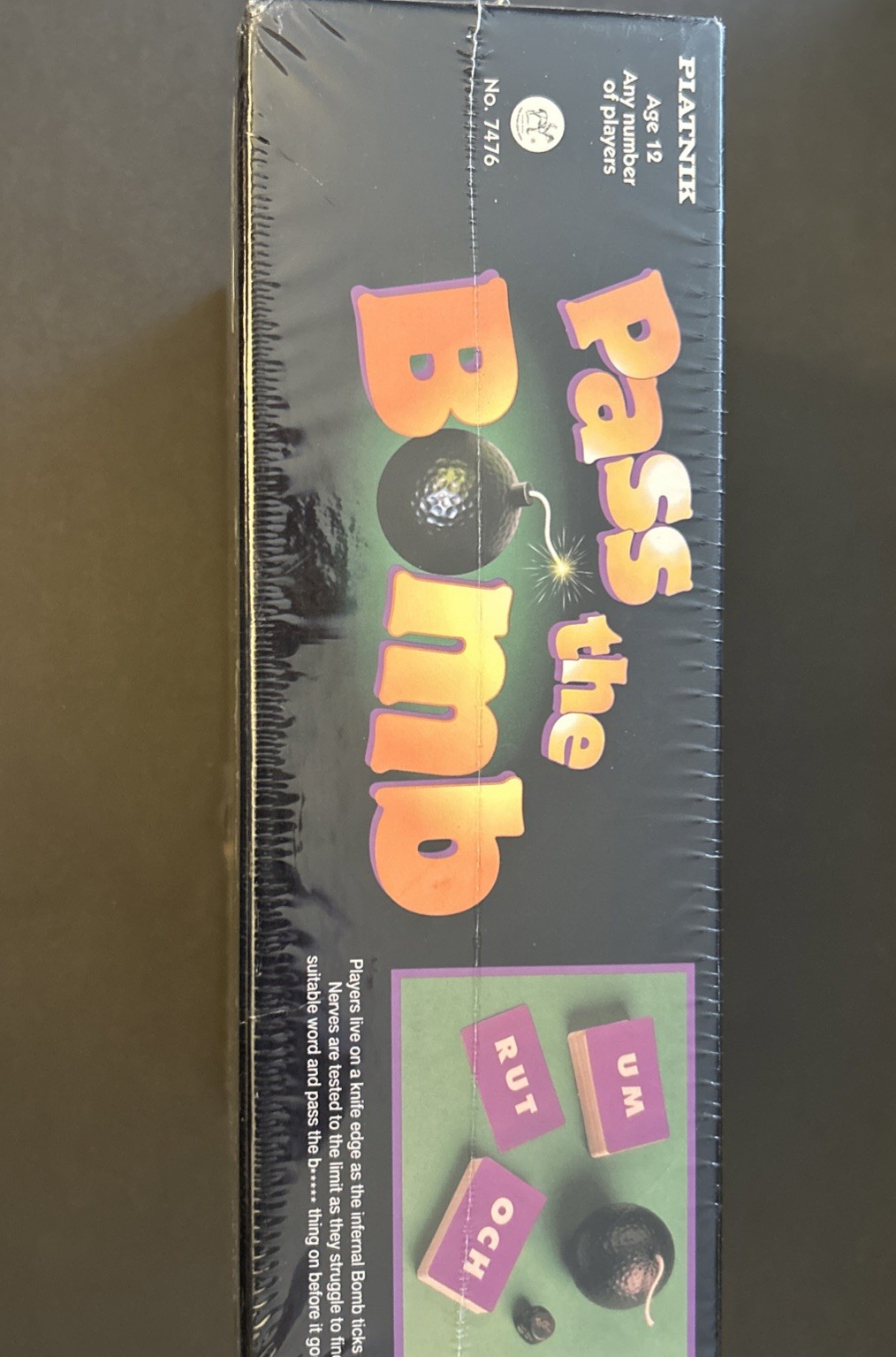 Piatnik Classic Pass The Bomb Game Of Year Any # Of Players Ages 12+ New Sealed