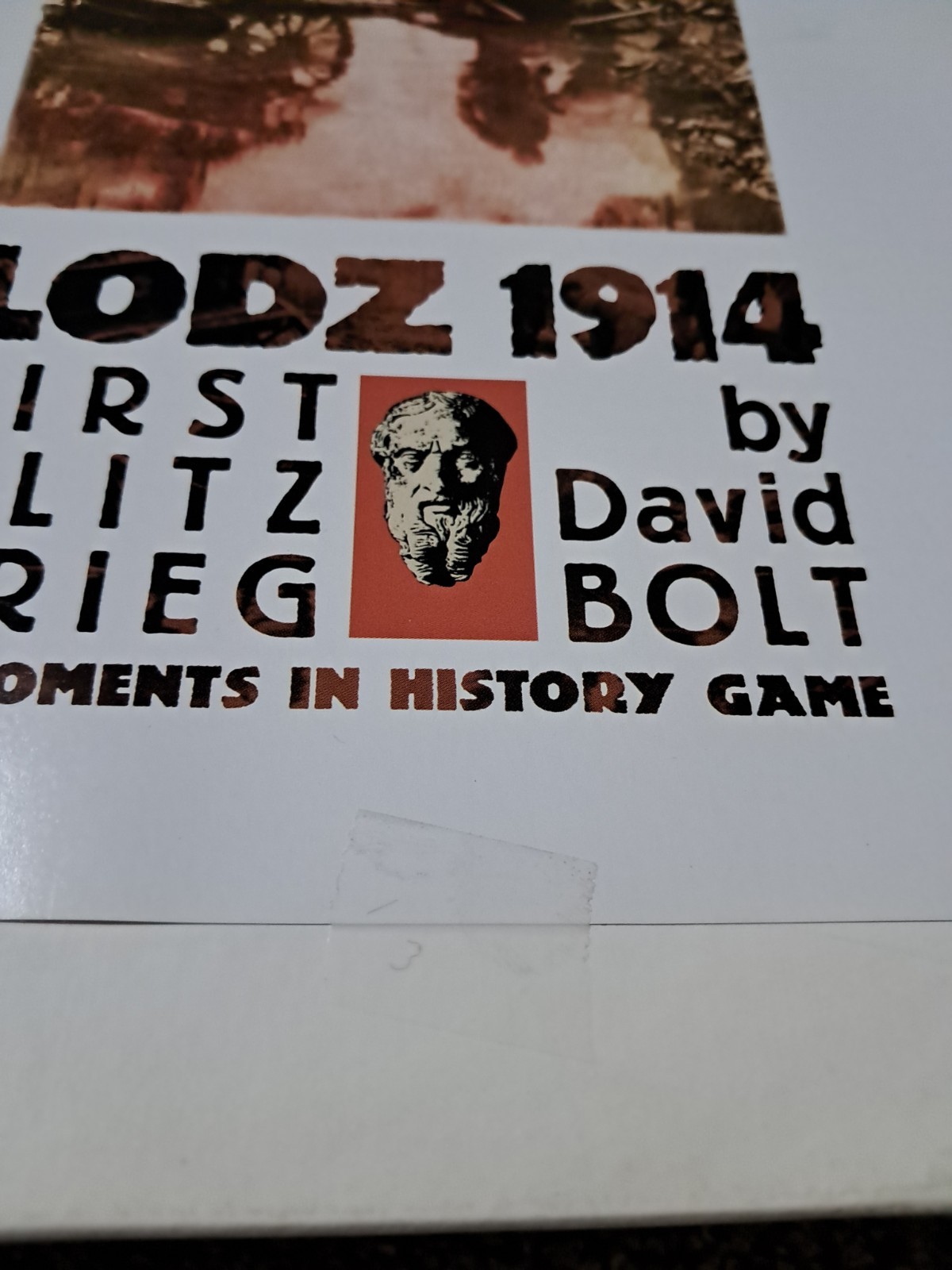 1998 Moments in History Game Lodz 1914 First Blitz Kreig by David Bolt Unpunched