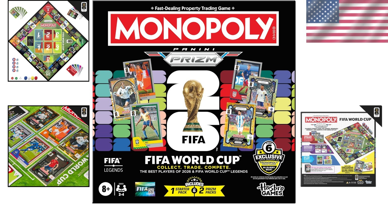 FIFA World Cup 2026 Board Game – Collect, Trade & Compete with Panini Cards
