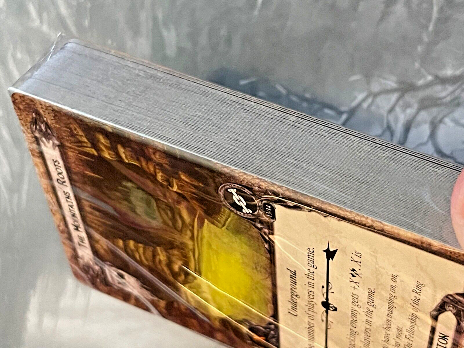 Lord of the Rings Card Game Fantasy Flight LOTR Living 100% UNPUNCHED In Box