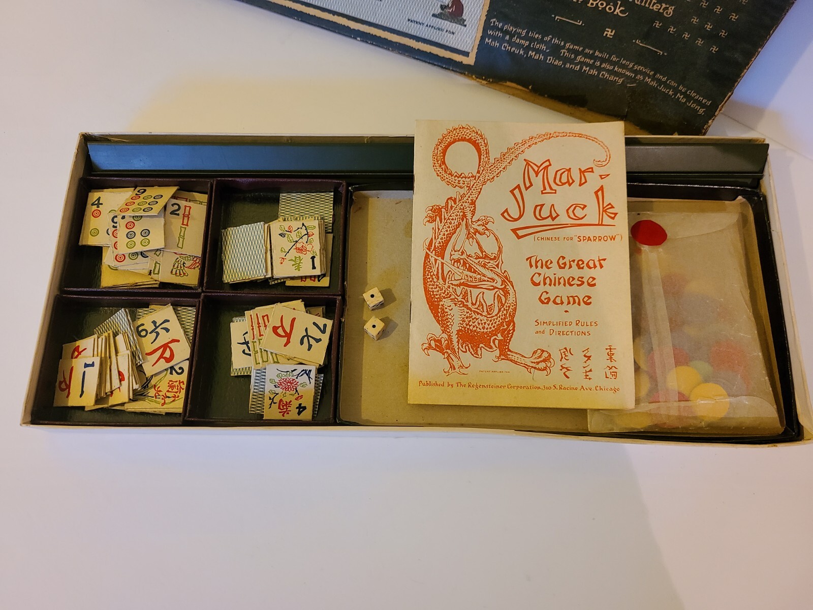 Vintage Board Game “Mar Juck” 1923