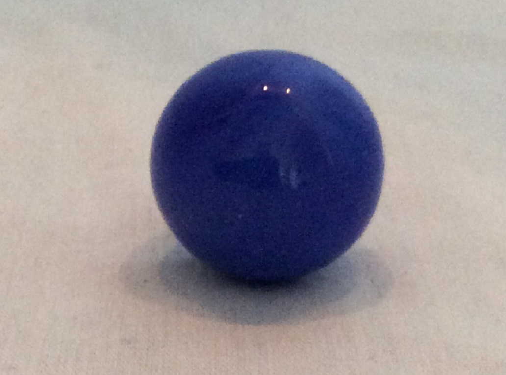 10 pack Mega Marbles Opaque Blue 14mm or 9/16″ Marbles