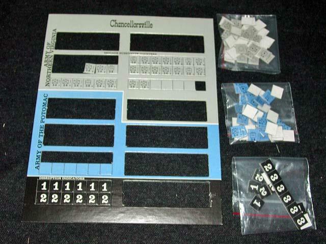 Avalon Hill CHANCELLORSVILLE Game – American Civil War (P/UNP) – 2nd Edition