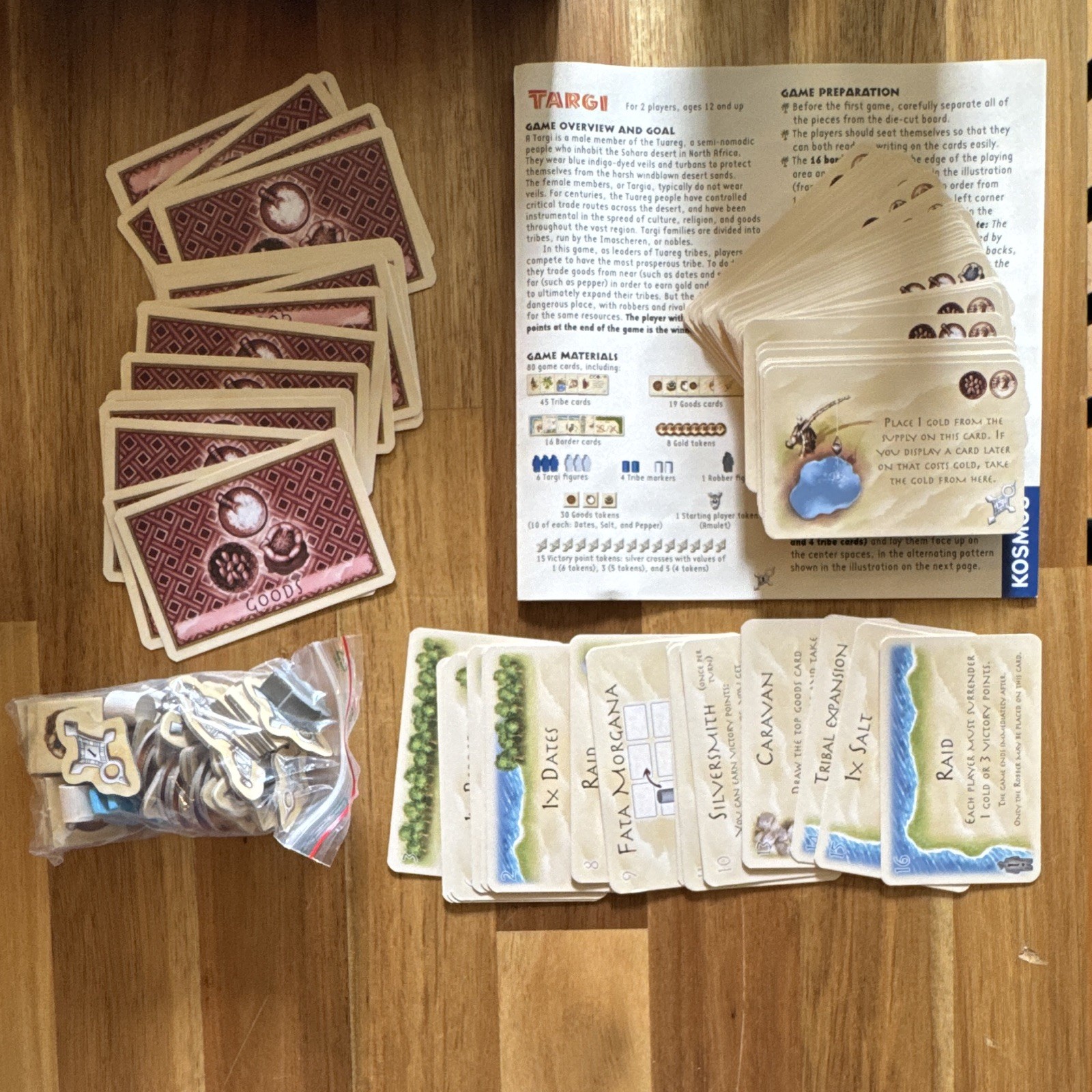 Targi Kosmos Strategy Board Game for 2 Players 2013 Edition, Z-Man, Germany