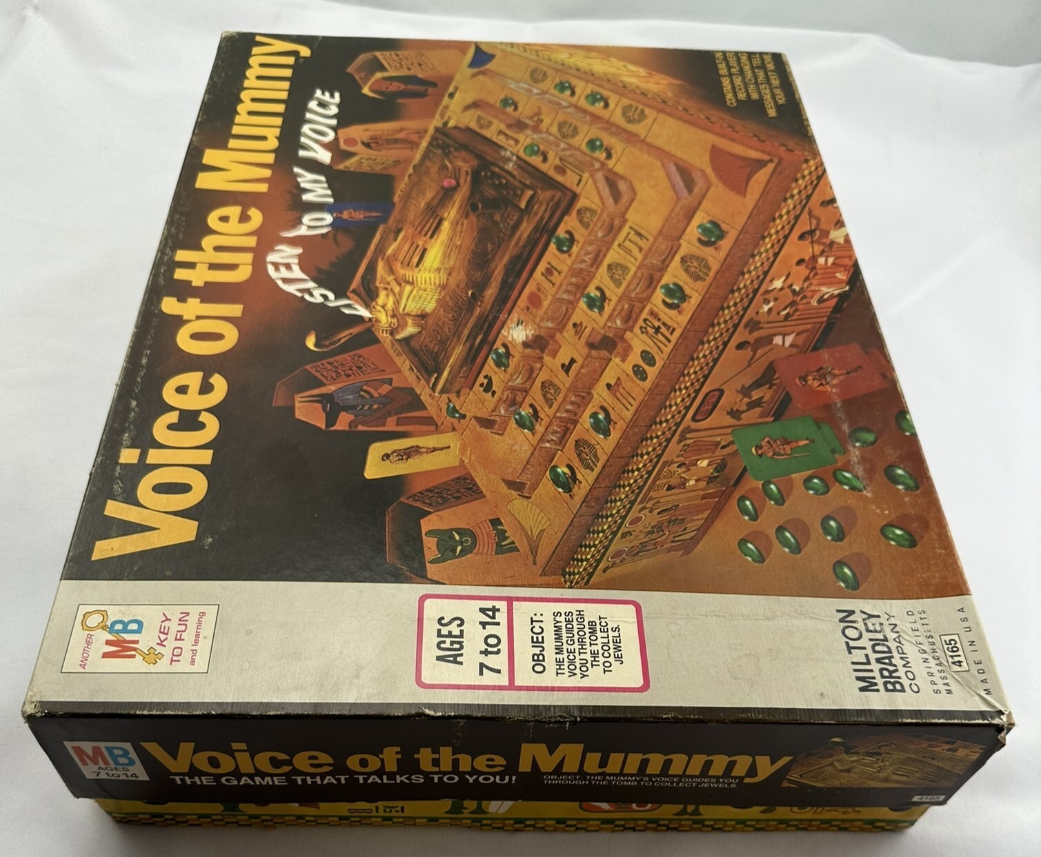 1971 Voice of the Mummy Game by Milton Bradley Complete/Working in Great Cond