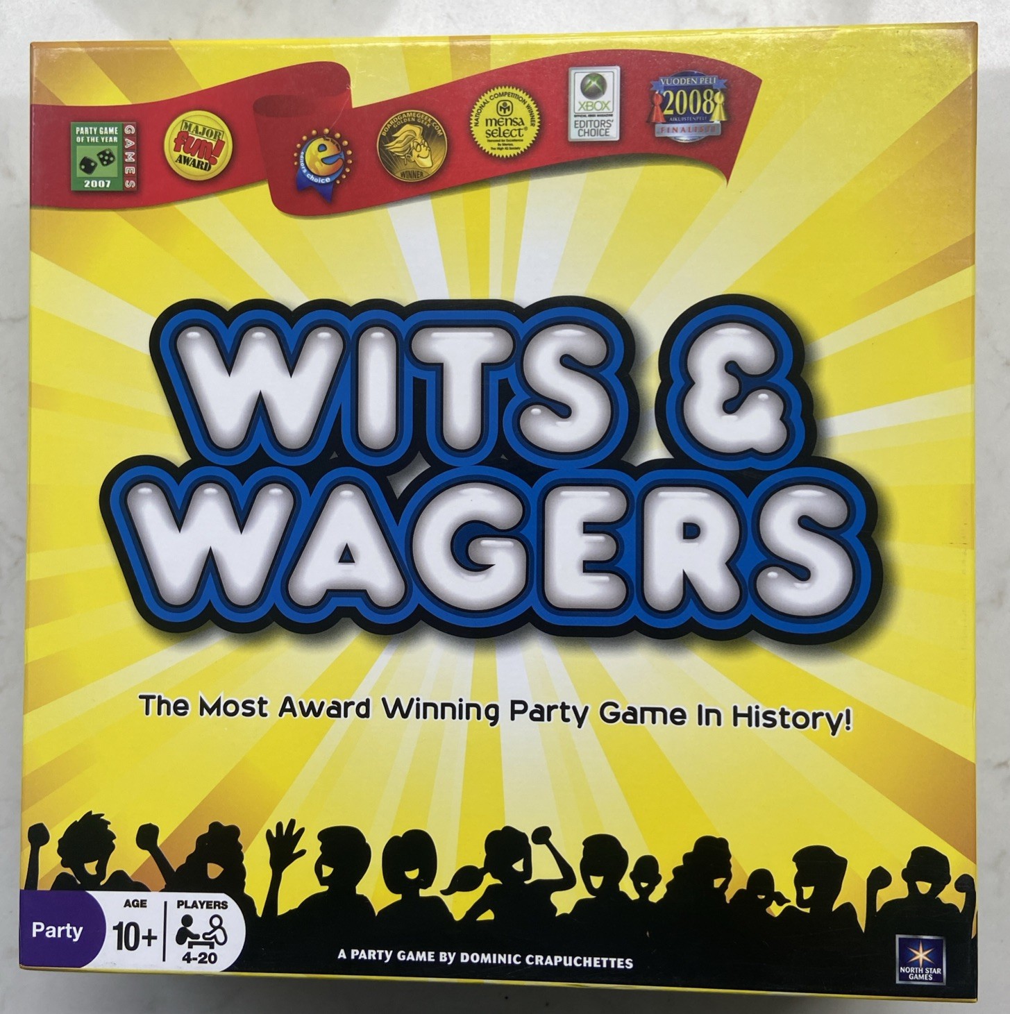 WITS & WAGERS 2009 Edition, Party Game of The Year ‘07, Excellent Condition