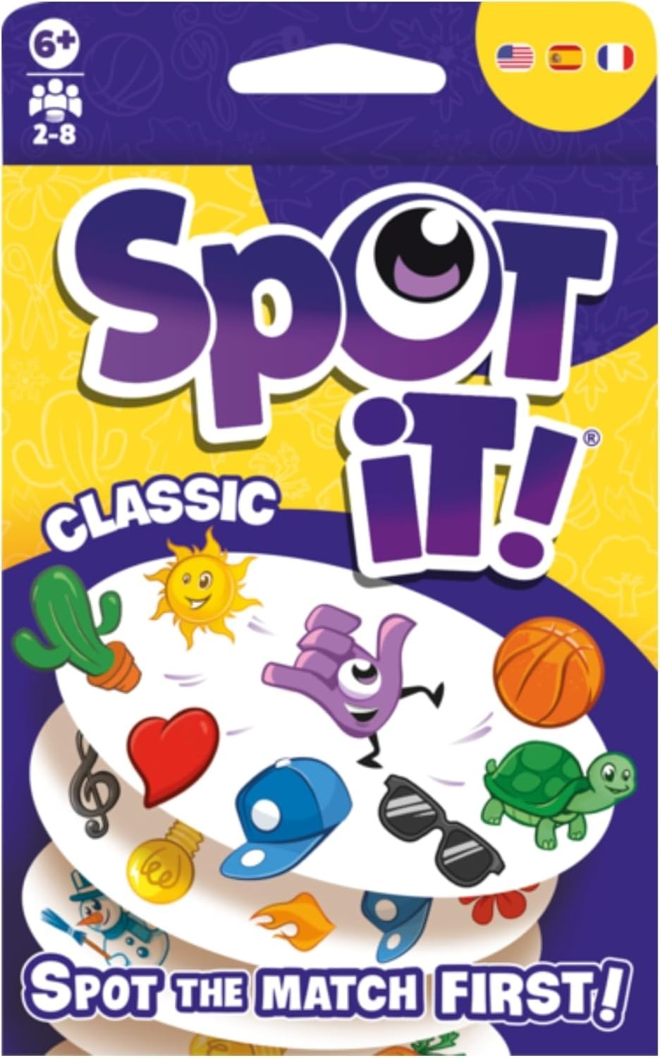 spot it! classic card game (pocket edition) | matching game | fun kids game f…
