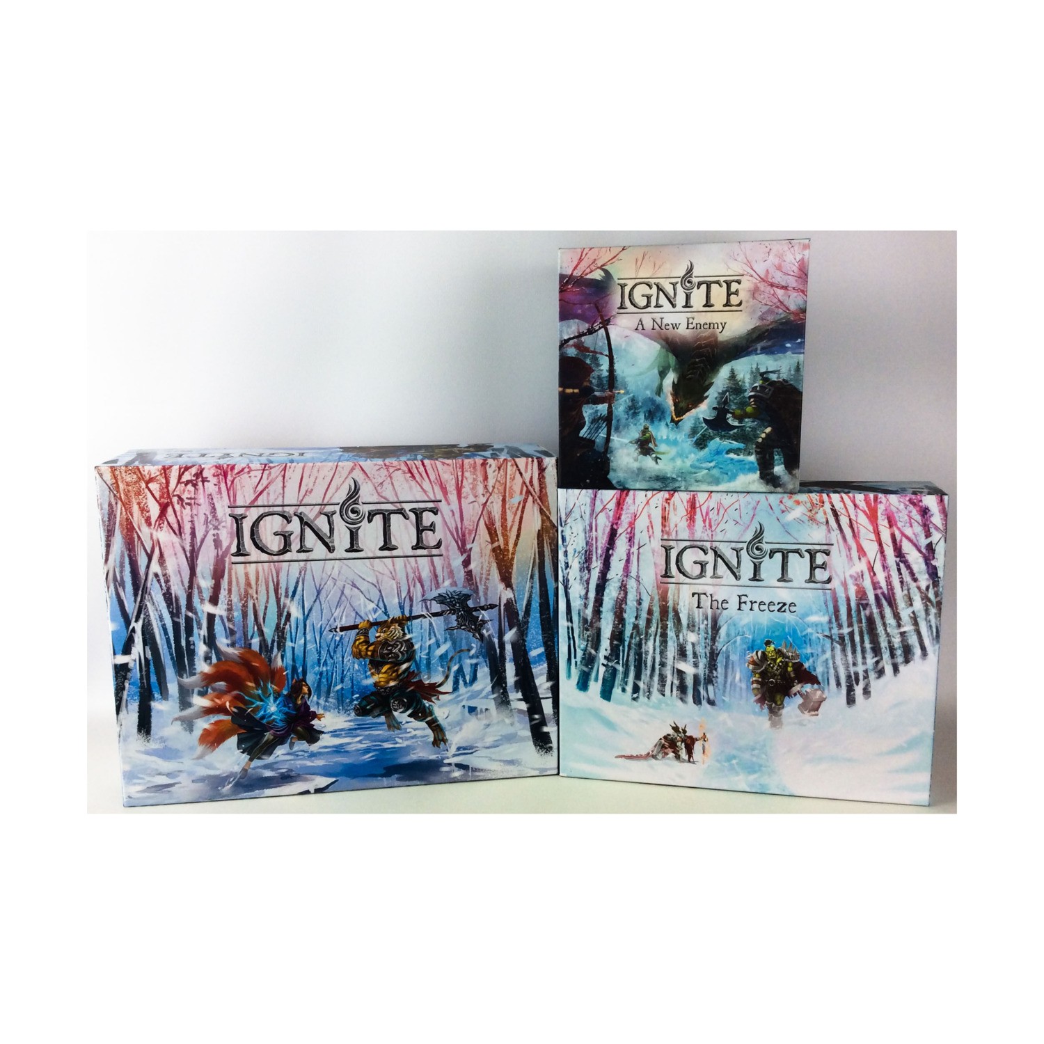 Ginger Snap Board Game Ignite (Kickstarter All-In Pledge) #1 SW (VG+/New)