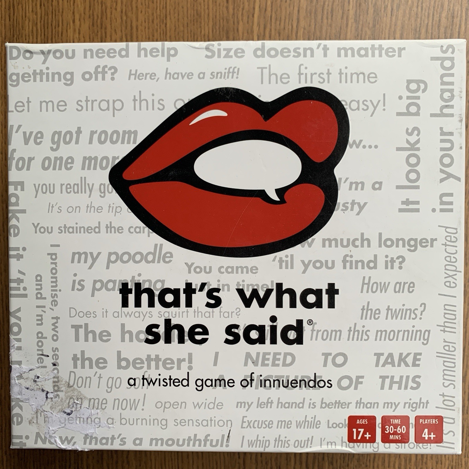 That’s What She Said The Party Game of Twisted Valentine’s Board Game 17 Player