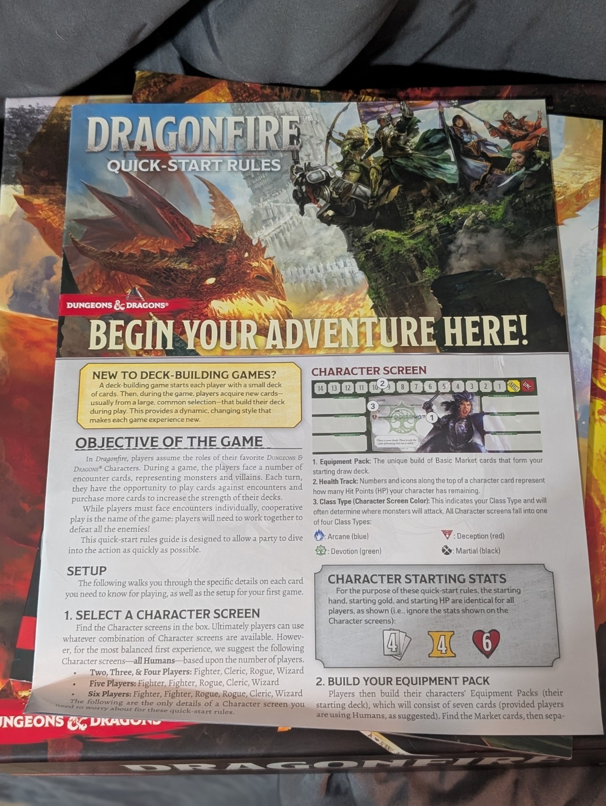 Catalyst Game Labs Dragonfire Dungeons & Dragons Deck-Building Game 2017