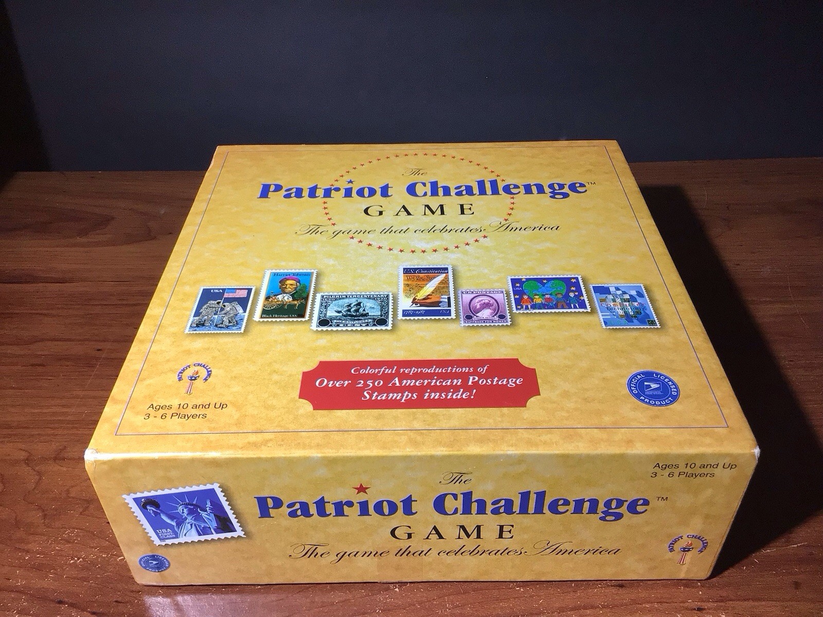 Patriot Challenge Game Board Game 2003 Complete Educational American History