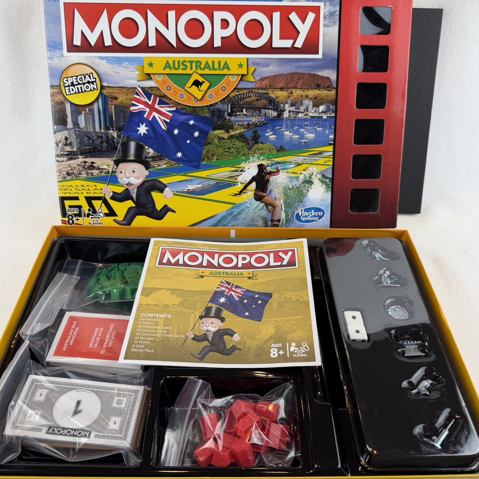Hasbro Monopoly Australia Board Game Special Edition 2016 New Opened Box