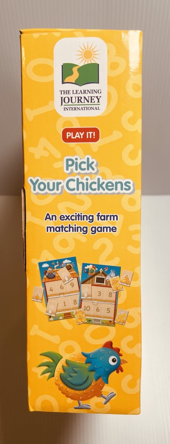 Matching Game – Pick Your Chickens, For Ages 3 – 6 Years
