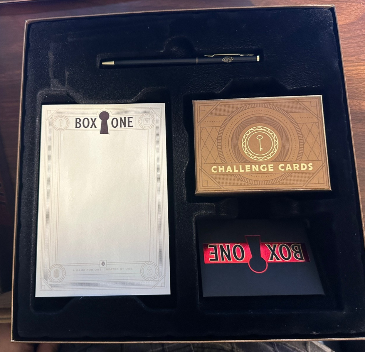 BOX ONE by Neil Patrick Harris Strategy Game Theory 11 Game – COMPLETE