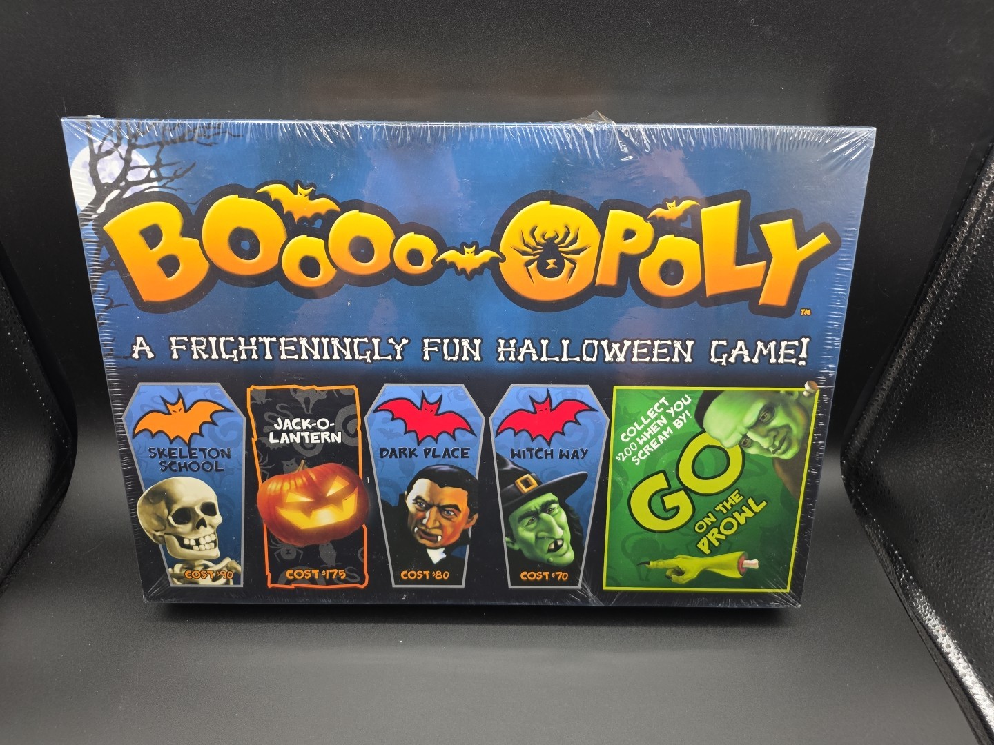Boo Opoly Board Game Family Fun Spooky Halloween Seasonal Games Night Sealed