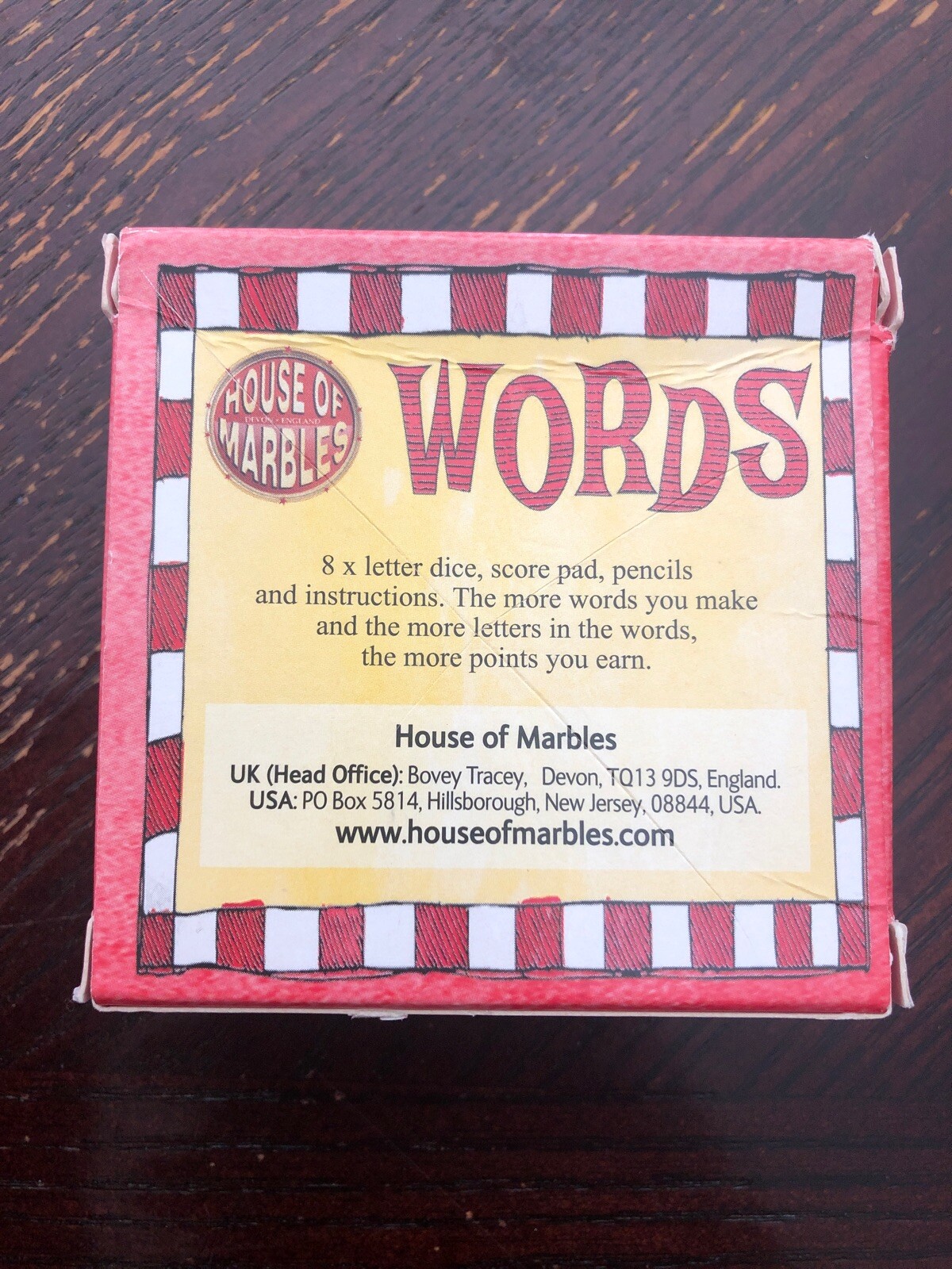 House of Marbles “Words” – The Classic Family Word Search Game – Rare