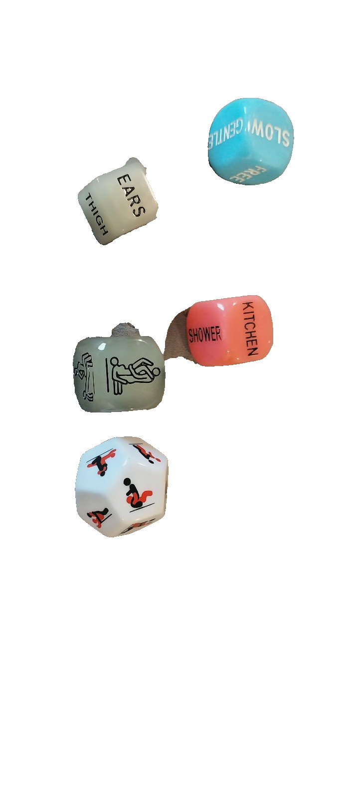 Sex Position Dice, Roll for Adult Date Night, or Spice up the Night Life – NEW