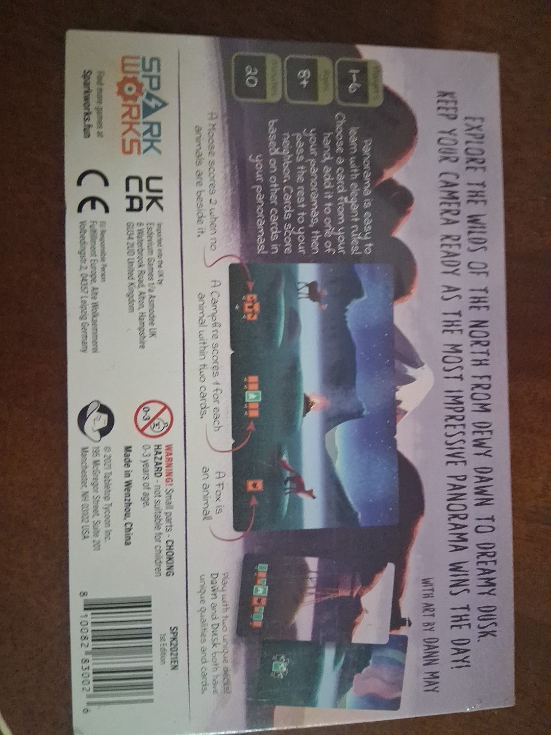 Panorama Game 2021 Alex Winter New In Sealed Box