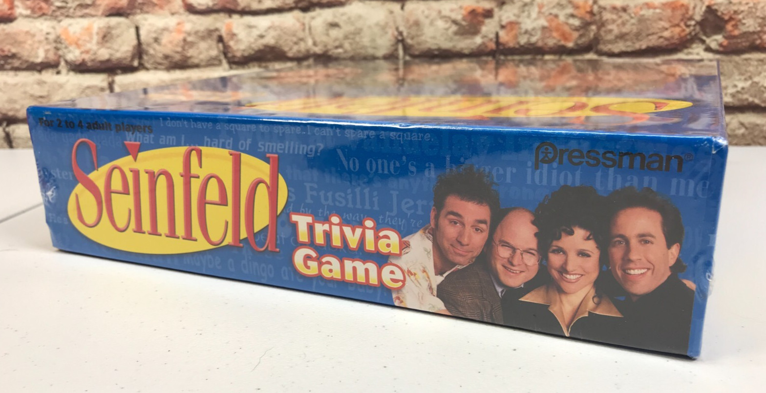 Seinfeld Trivia Board Game Pressman 2009 90’s TV | BRAND NEW SEALED