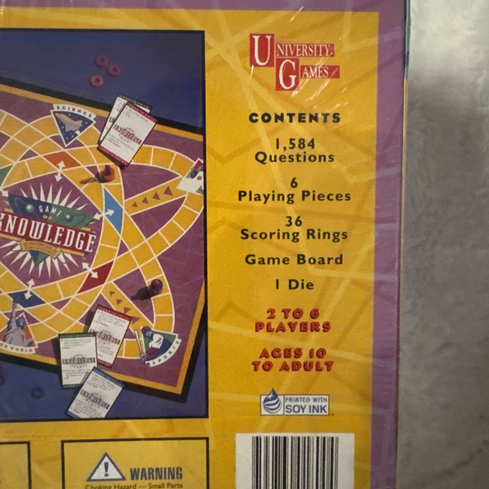 Game of Knowledge Board Game University Games BrandNew Sealed